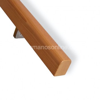 Pasamano de madera rectangular 3,3x4,6cm